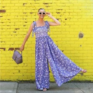 Free People wide leg jumpsuit